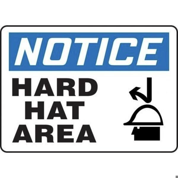 Accuform OSHA NOTICE SAFETY SIGN SHOE COVERS MPPE867VS MPPE867VS - main